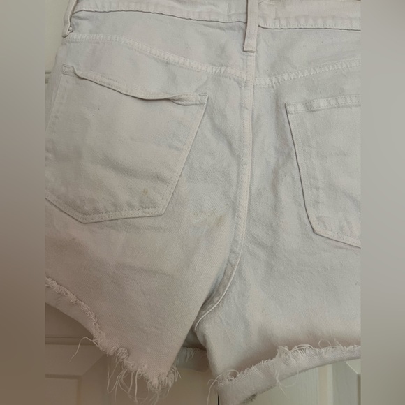 Madewell White Denim Shorts - Picture 2 of 3